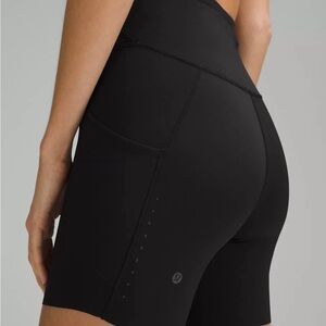 lululemon athletica Women's Fast and Free HR Black Bike Shorts